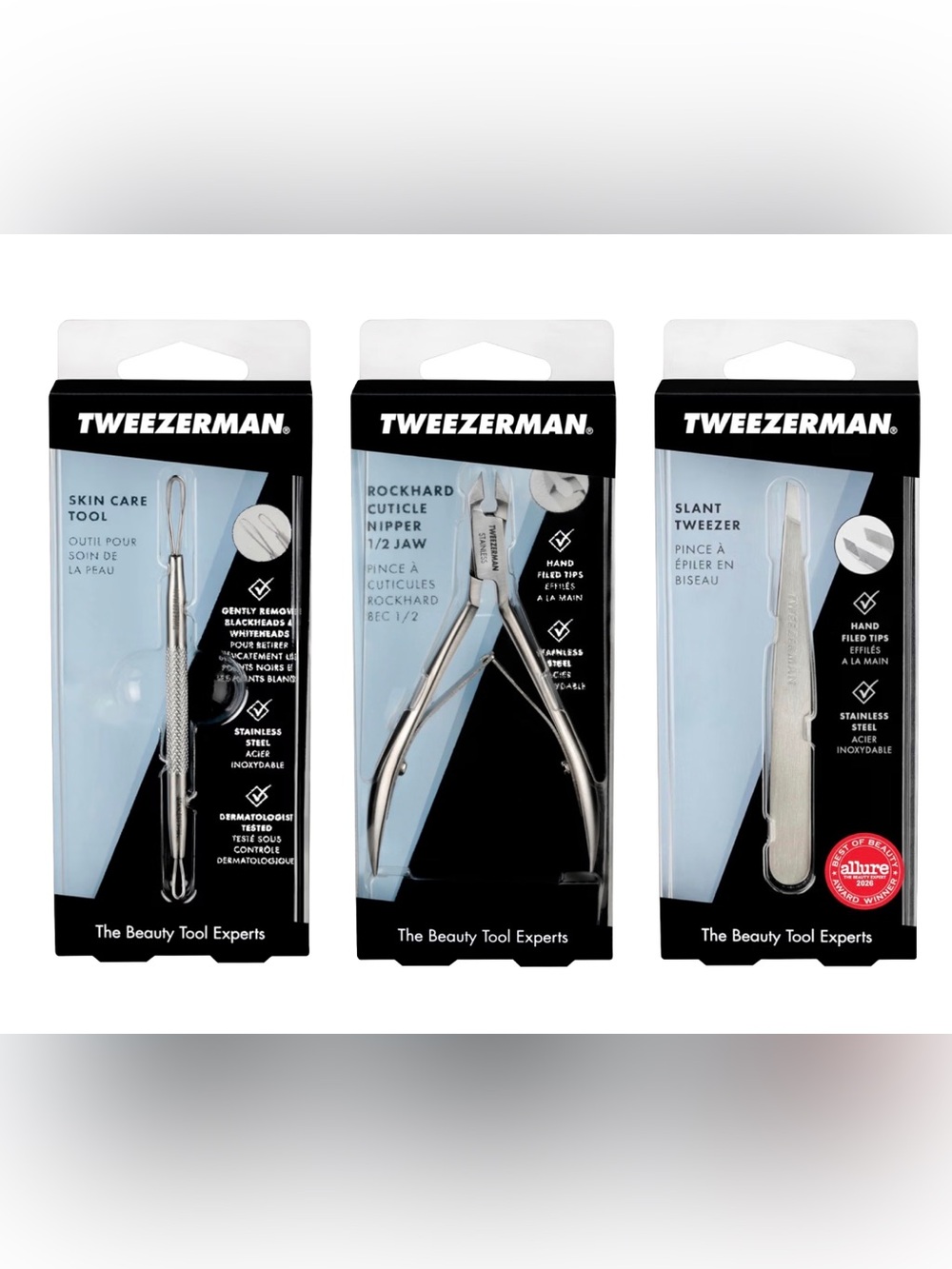 Tweezerman 3-Piece Bundle (NEW)
